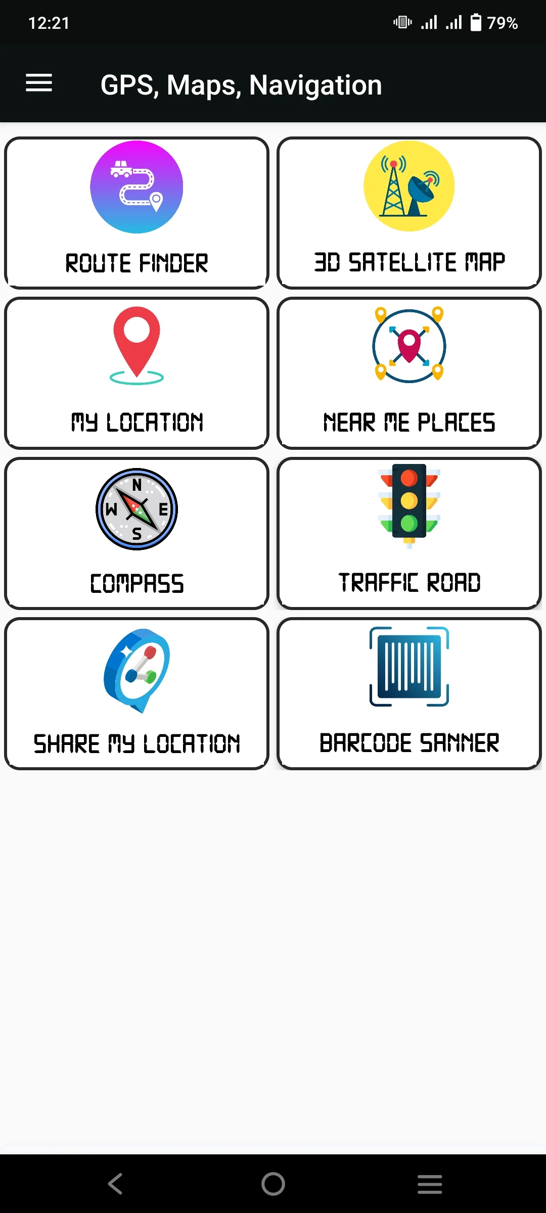 GPS Navigation Live Earth Map screenshot